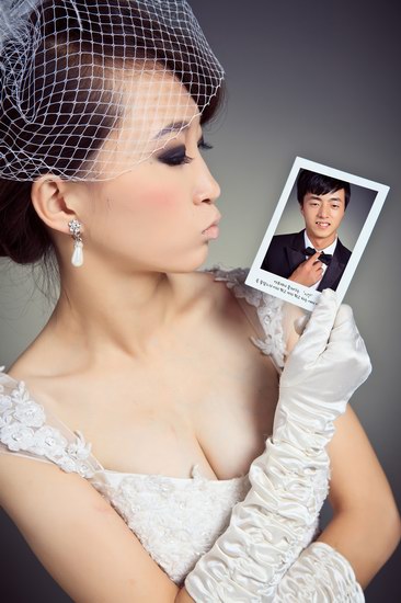 胡俊东和朱妍君的美丽婚纱照